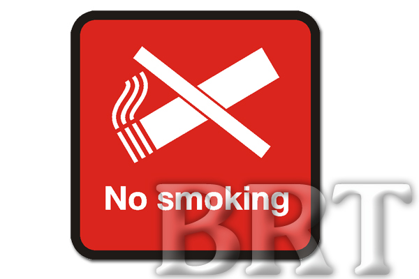 Магнитная наклейка No-smoking