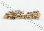 автовоз деревянный пазл конструктор