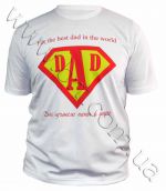 футболка лучшего папы