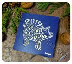 открытки на год свиньи