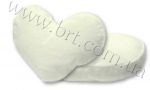 подушка плюшевая в форме сердечка под сублимацию