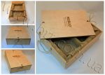 деревянная коробка для подарков