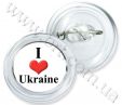значок я люблю украину