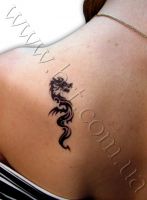 дракон татуировка