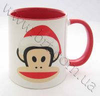 чашки с обезьянами