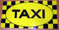 taxi магнитная наклейка